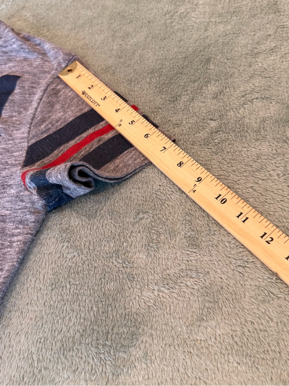 Superdry College Brand Graphic T Shirt Gray Red Blue Men’s Small Y2K - Picture 7 of 10